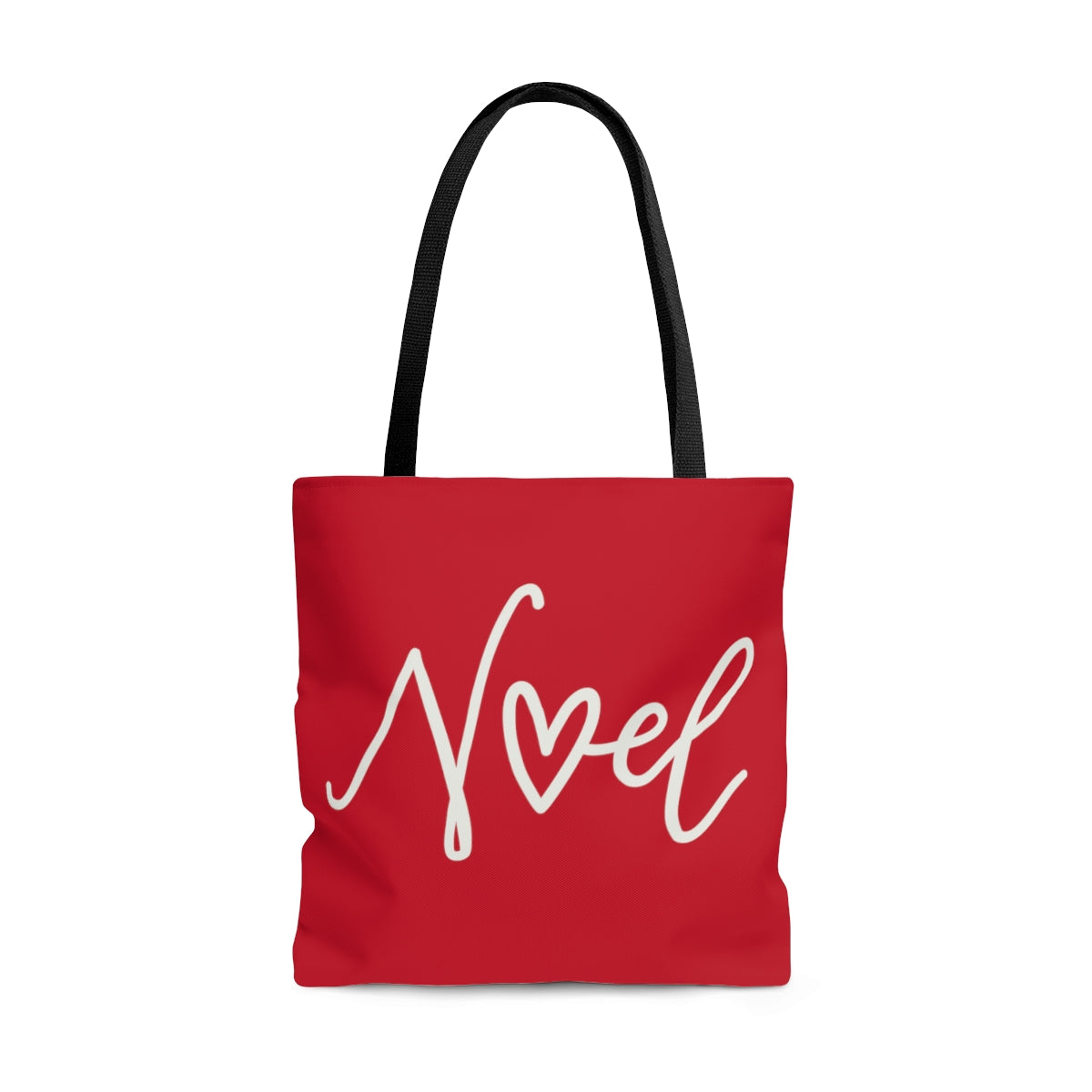 Noel Red Holiday Tote Bag - Travel Grocery Carry-on
