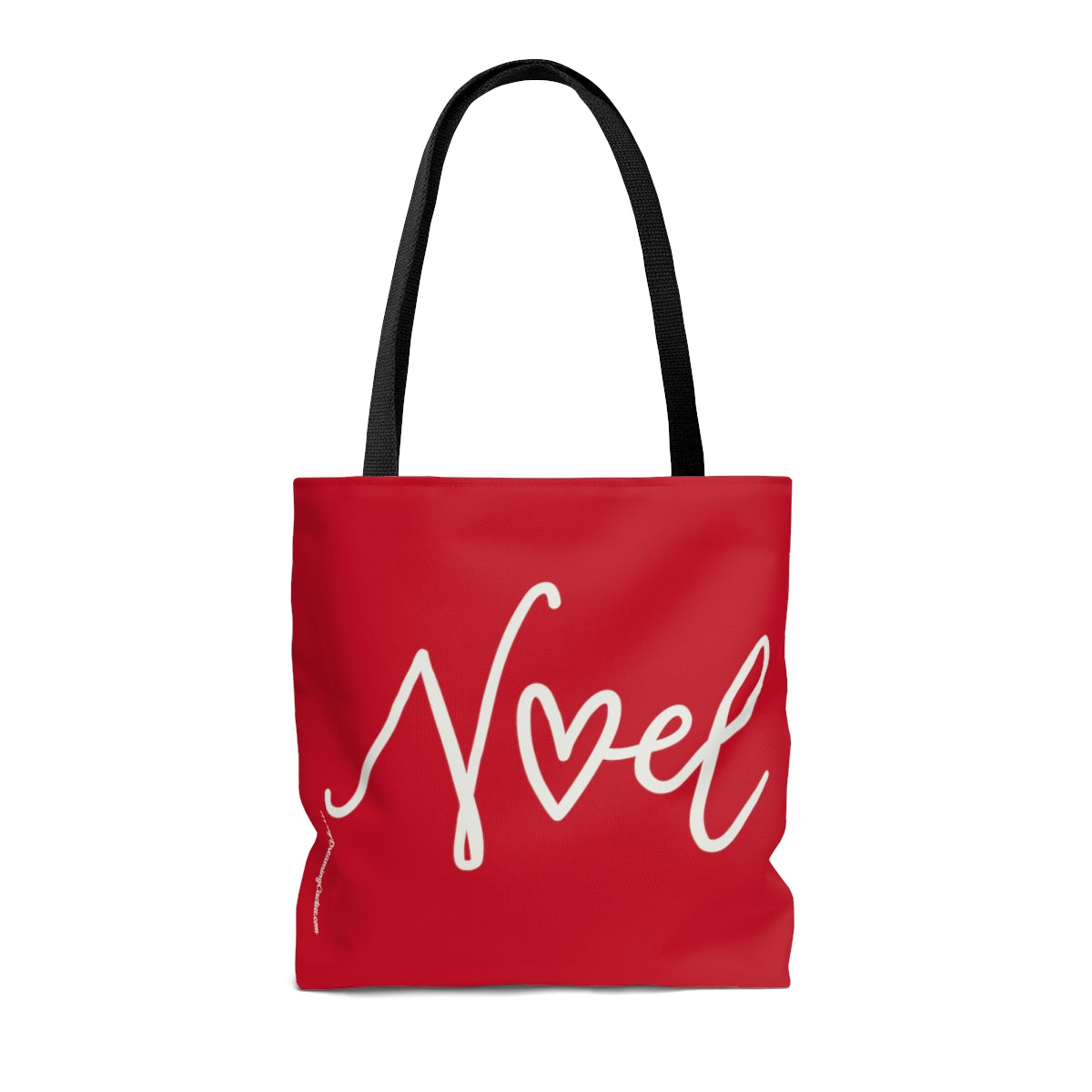Noel Red Holiday Tote Bag - Travel Grocery Carry-on
