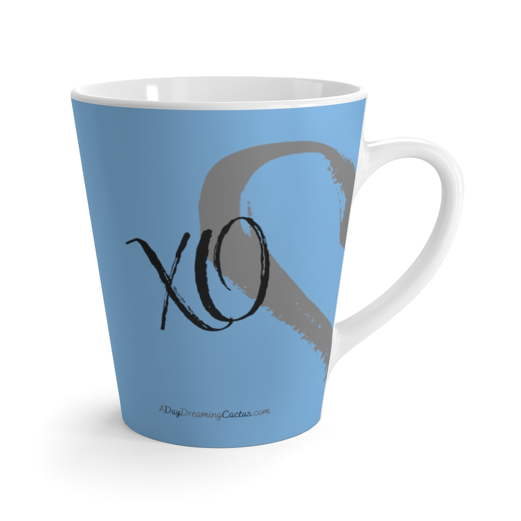 Live Love Bark - Blue Latte Coffee Mug - Tea Cup
